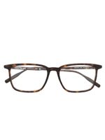 Montblanc lunettes de vue à monture carrée - Marron