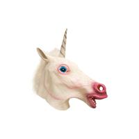 Dierenmasker eenhoorn - unicorn - van latex - carnaval masker - voor volwassenen Dierenmasker eenhoorn - unicorn - van latex - carnaval masker - voor volwassenen