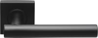 Formani deurkruk Basics LB7-19BSQ geveerd op vierkant rozet - mat zwart