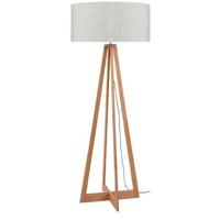 GOOD&MOJO Vloerlamp Everest - Naturel|Bamboe - Ø60cm