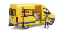 bruder MB Sprinter DHL met bestuurder modelvoertuig - thumbnail