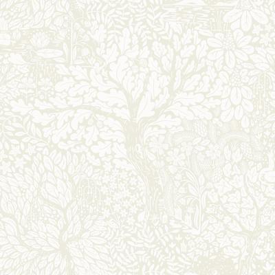 Dutch Wallcoverings Hjärterum - Olle - Wit