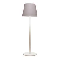 Portable tafellamp Ambiance - wit - 37 cm - aanraaksensor - draadloos/oplaadbaar USB - binnen/buiten