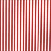 Creativ Company Inpakpapier, strepen, b: 50 cm, 80 gr, rood/wit, 5 m/ 1 rol