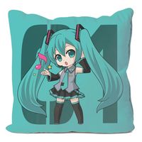 Vocaloid Pillow Case Hatsune Miku 50 x 50 cm - thumbnail