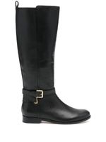 Lauren Ralph Lauren Blayke leather knee-high boots - Noir