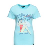 Queen Kerosin I Am Not Your Angel T-Shirt Sky Blue -XXXXL