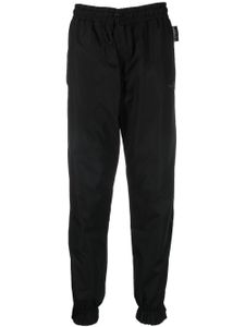 Plein Sport pantalon de jogging à patch logo - Noir
