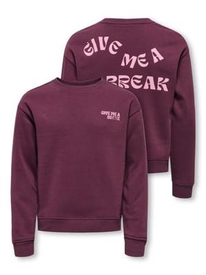 Kids ONLY winter sweater meisjes - paars - KogCamine - regular fit