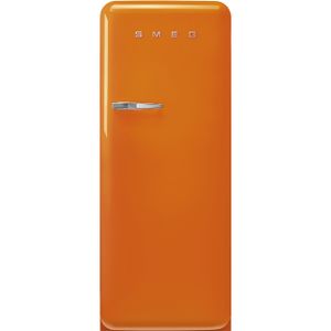 Smeg FAB28ROR5 combi-koelkast Vrijstaand 270 l D Oranje