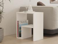 Bijzettafel YAPU 52 cm wit