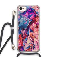 Pink Orchard: iPhone 7 Transparant Hoesje met koord