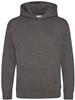 Just Cool JH001K Kids´ Hoodie - Charcoal (Heather) - 5/6 (S)