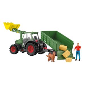 schleich Farm World Tractor met aanhanger - 42608