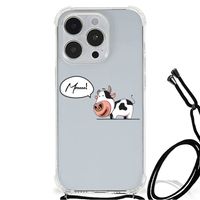 iPhone 14 Pro Max Stevig Bumper Hoesje Cow