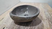 Waschbecken Flussstein RM250362, 44x39x15 cm