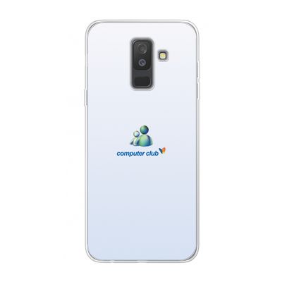 MSN: Samsung Galaxy A6 Plus (2018) Transparant Hoesje