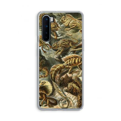 Haeckel Lacertilia: OnePlus Nord Transparant Hoesje