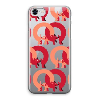 Dogs: iPhone 8 Transparant Hoesje