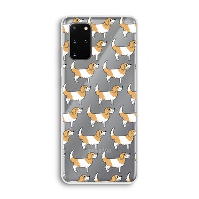 Doggy: Samsung Galaxy S20 Plus Transparant Hoesje