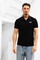 EA7 Emporio Armani 8NPF16 Polo Heren Zwart - Maat M - Kleur: Zwart | Soccerfanshop
