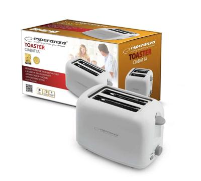 Esperanza EKT002 Caprese 2 snede(n) 600 W Wit