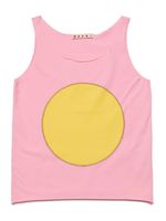 Marni Kids débardeur à empiècement circulaire - Rose