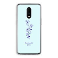 Bloom with grace: OnePlus 7 Transparant Hoesje