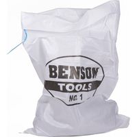 5x Benson Afvalzakken/vuilniszakken met trekband 100 x 65 cm   -