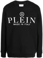 Philipp Plein pull en coton à logo imprimé - Noir - thumbnail