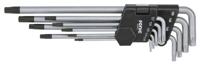 Stiftsleutelset TX, extra lang 9-dlg. 600902 Stiftsleutelset TX, extra lang 9-dlg. 600902