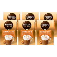 Nescafe Gold Caramel Latte oploskoffie 6 x 8 zakjes bij Jumbo