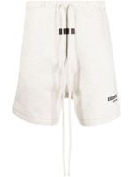 FEAR OF GOD ESSENTIALS short de sport imprimé à lien de resserrage - Tons neutres