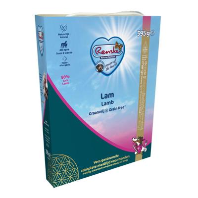 Vers adult lam graanvrij 395g - Renske