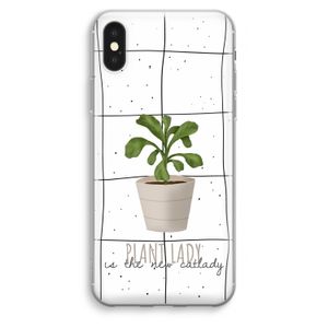 Kamerplant op vensterruit: iPhone XS Max Transparant Hoesje