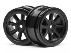 Spoke wheel 26mm black 0mm offset