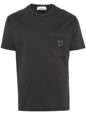 Stone Island T-shirt met print - Grijs