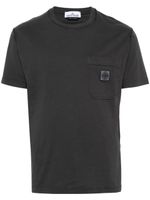 Stone Island T-shirt met print - Grijs - thumbnail