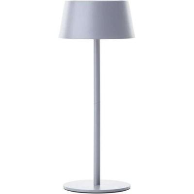 Buitentafellamp - BRILLIANT - PICCO - LED en solar - Metaal en kunststof - 5 W - Matgrijs