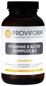 Vitamine B actief complex & C