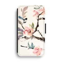 Japanse bloemen: iPhone XS Max Flip Hoesje
