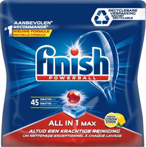 Finish Finish Powerball Allin1 Max 45tabs Lemon