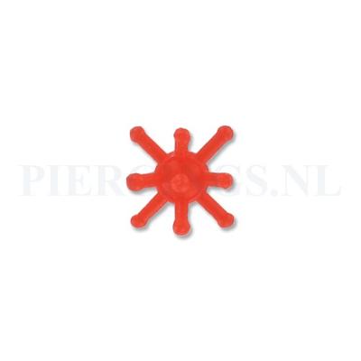 Tongpiercing tickler rood