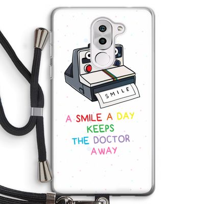 Smile: Honor 6X Transparant Hoesje met koord