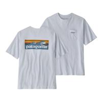 Patagonia Boardshort Logo Pocket Responsibili-Tee T-shirt Heren White XL