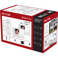 Bellcome Advanced 7 Video-Kit 2 Familie Complete set voor Video-deurintercom Kabelgebonden 14-delig Wit - thumbnail