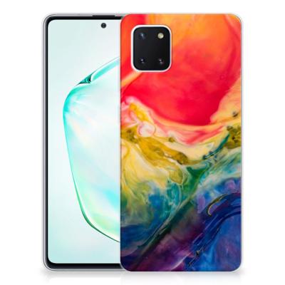 Smartphone hoesje Samsung Galaxy Note 10 Lite Watercolor Dark Smartphone hoesje Samsung Galaxy Note 10 Lite Watercolor Dark