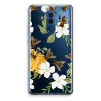 No flowers without bees: Huawei Mate 10 Pro Transparant Hoesje