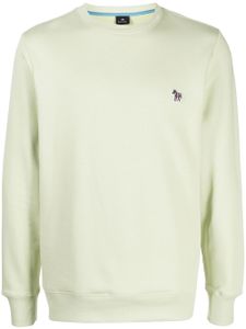PS Paul Smith sweat en coton biologique à logo zèbre - Vert