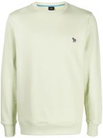 PS Paul Smith sweat en coton biologique à logo zèbre - Vert